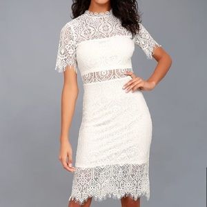 Remarkable White Lace Dress